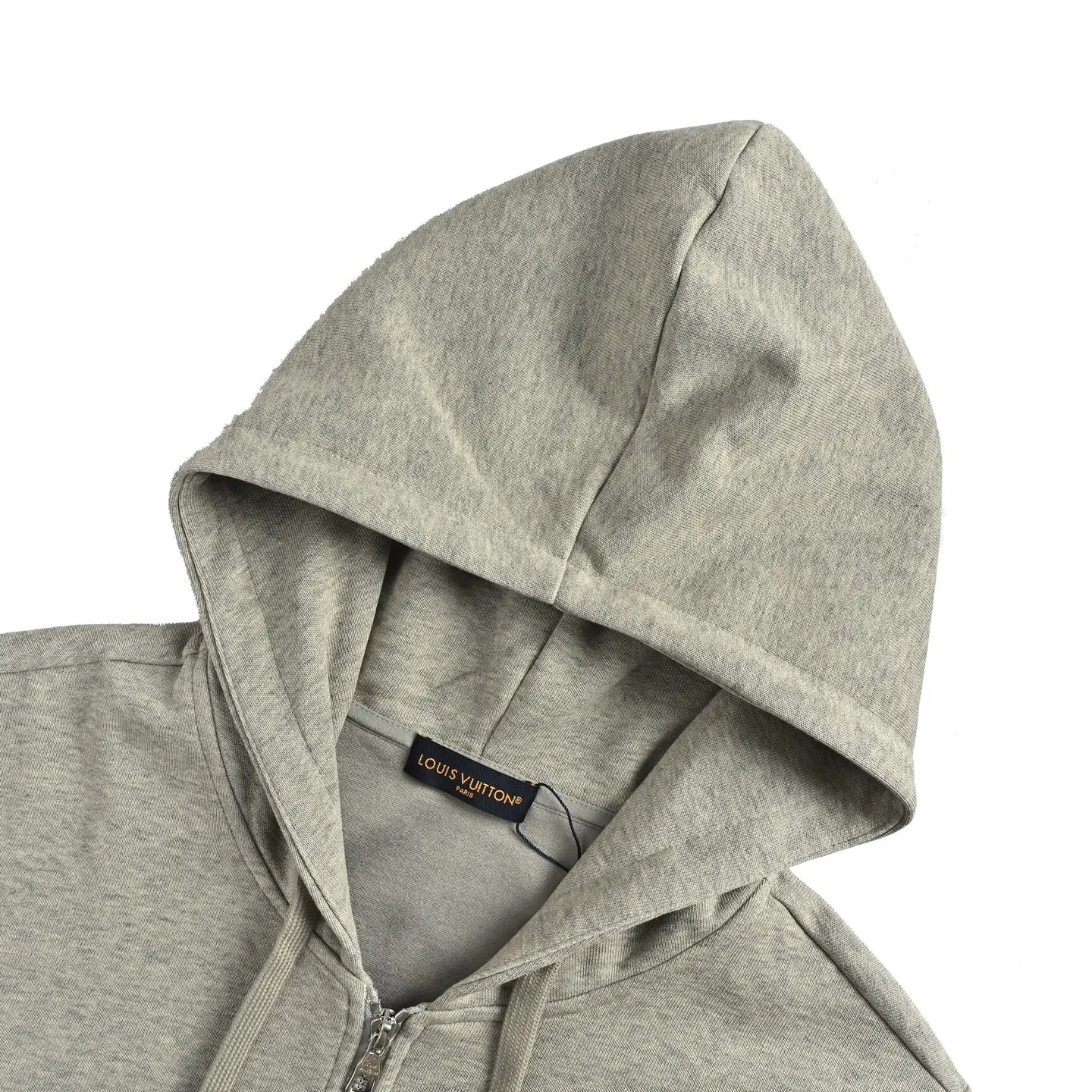 Louis Vuitton/Louis Vuitton round logo zipper hooded jacket